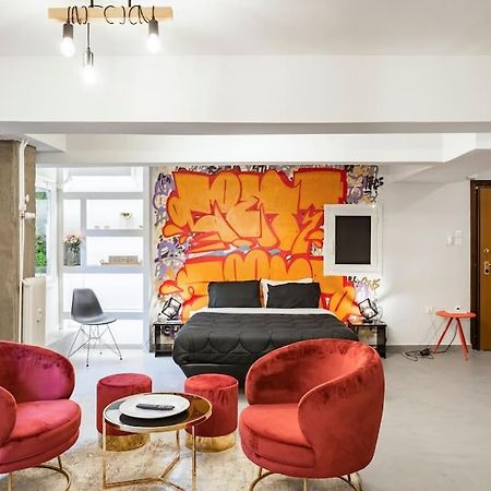 Brand New Modern Street-Style Studio /City Center Афіни Екстер'єр фото